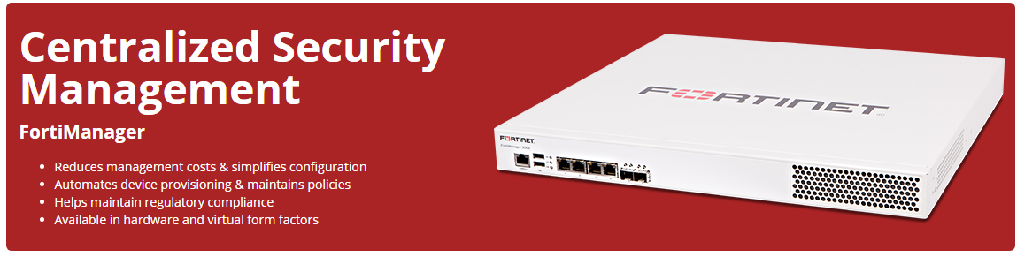 Fortinet management software fortinet will not reboot