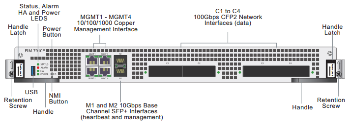 Fortinet Interface Module 7910E