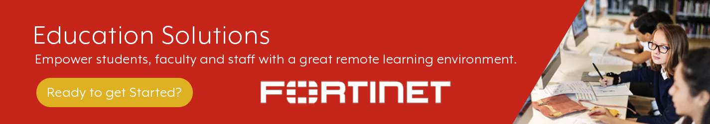 Fortinet Education Banner